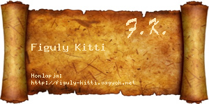 Figuly Kitti névjegykártya